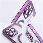 ELECTRO MAG COVER case compatible with MagSafe for IPHONE 16 deep purple