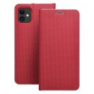 LUNA Book Carbon for IPHONE 16 red