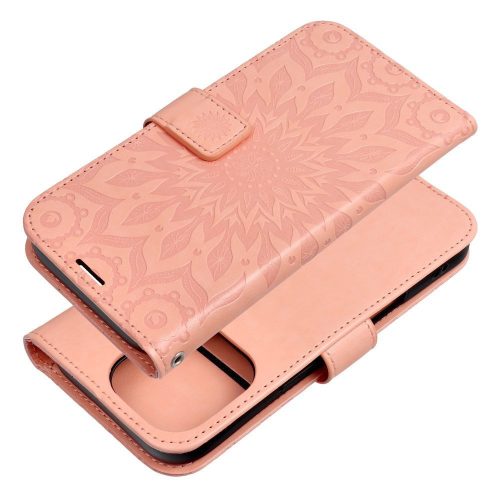 MEZZO Book case for IPHONE 16 mandala peach fuzz