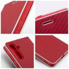 LUNA Book Carbon for SAMSUNG A40 red