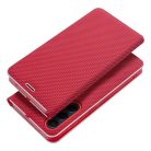 LUNA Book Carbon for SAMSUNG A12 / M12 red