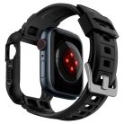 SPIGEN case RUGGED ARMOR ”PRO” for APPLE Watch 4 / 5 / 6 / 7 / 8 / 9 / SE (40 / 41 mm) black