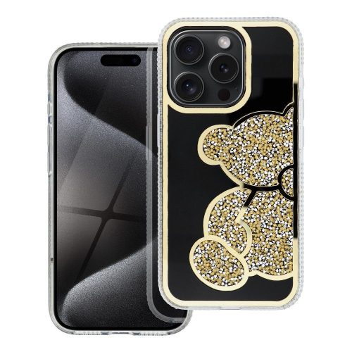 TEDDY BEAR Case for IPHONE 16 gold