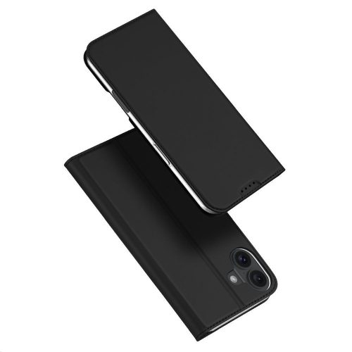 DUX DUCIS wallet case SKIN PRO for IPHONE 16 black