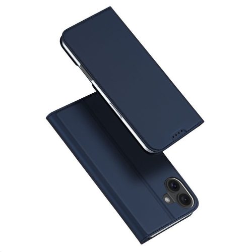 DUX DUCIS wallet case SKIN PRO for IPHONE 16 blue