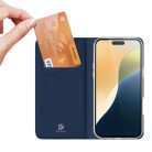 DUX DUCIS wallet case SKIN PRO for IPHONE 16 Plus blue