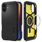 SPIGEN case TOUGH ARMOR MAG compatible with MagSafe for IPHONE 16 black