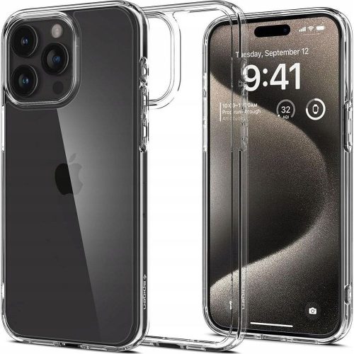 SPIGEN case ULTRA HYBRID for IPHONE 16 Pro crystal clear