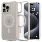 SPIGEN case ULTRA HYBRID MAG compatible with MagSafe for IPHONE 16 Pro Max frost natural titanium