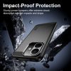 MOFI for Xiaomi Redmi Note 17 Pro 5G Back Cover  Brushed Texture Carbon Fiber Soft TPU Case - Black