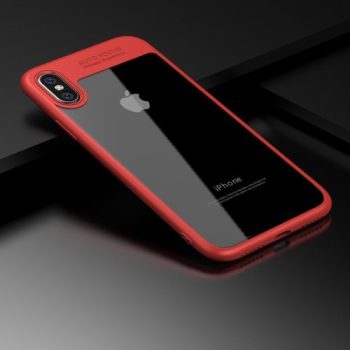 iPhone X IPAKY Tok TPU Frame Keret Piros iPhone X IPAKY Tok TPU Frame Keret Piros