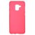 Samsung Galaxy A8 (2018) Szilikon Tok Fényes Kerettel Piros