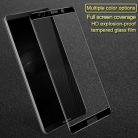 Huawei Mate 10 Pro Képernyővédő Üveg - Tempered Glass IMAK Full Sizer 3D Fekete