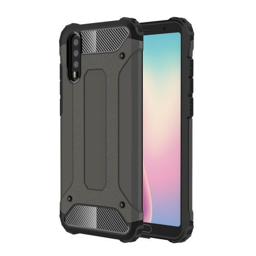 Huawei P20 Armor Ütésálló Tok Guard Hybrid 2in1 TPU Bronz