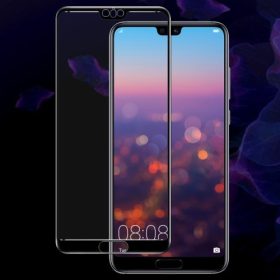   Huawei P20 Pro IMAK Tempered Glass - Kijelzővédő Üveg FullSize Fekete 3D