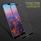 Huawei P20 Pro IMAK Tempered Glass - Kijelzővédő Üveg FullSize Fekete 3D