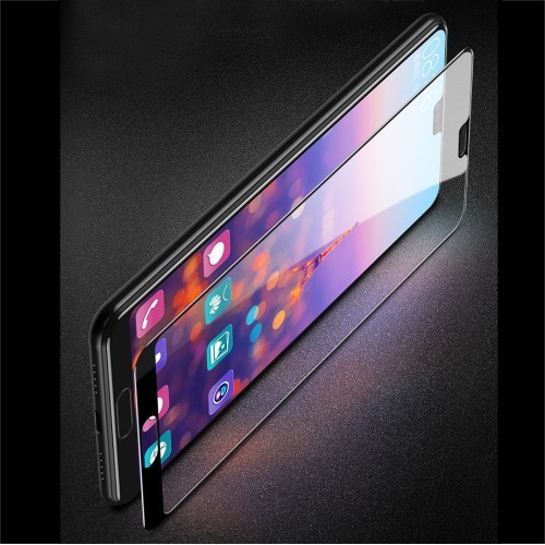 Huawei P20 Pro Kijelzővédő Üveg Tempered Glass - FullSize Áttetsző