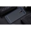Huawei Mate 10 Lite Szilikon Szálcsiszolt Mintázattal Ütésállókivitel Sötétkék
