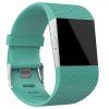 Fitbit Surge Szilikon Óraszíj - Pótszíj ( L ) 10+13 ) Méret Cián