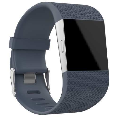 Fitbit Surge Szilikon Óraszíj - Pótszíj ( L ) 10+13 ) Méret Szürke