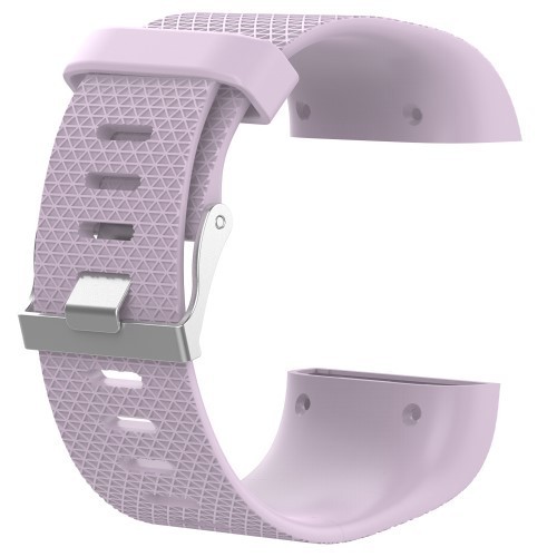 Fitbit Surge Szilikon Óraszíj - Pótszíj ( S ) 8.5-10.5 ) Méret Világos Lila