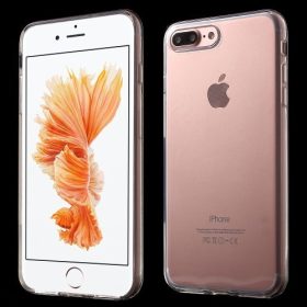   iPhone 8 Plus iPhone 7 Plus Tok Szilikon TPU Fényes - Glossy Series Áttetsző