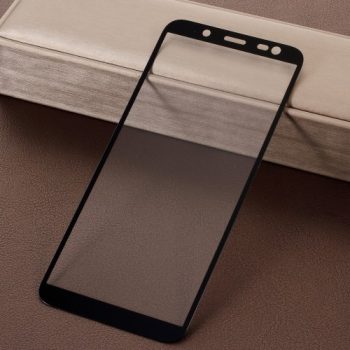 Samsung Galaxy J6 (2018) Tempered Glass Kijelzővédő Üveg Full - 5D - Fekete   Samsung Galaxy J6 (2018) Tempered Glass Kijelzővédő Üveg Full - 5D - Fekete