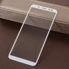 Samsung Galaxy J6 (2018) Tempered Glass Kijelzővédő Üveg Full - 5D - Fehér