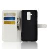 Huawei Mate 20 Lite Notesz Tok Business Series Kitámasztható - Bankkártyatartóval Fehér