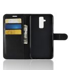 Huawei Mate 20 Lite Notesz Tok Business Series Kitámasztható - Bankkártyatartóval Fekete