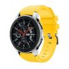 Szilikon Óraszíj - Pótszíj Samsung Galaxy Watch 46mm - Sport Style Series Sárga