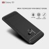 Samsung Galaxy S9 Szilikon Tok Ütésállókivitel Karbon Mintázattal Fekete