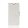Huawei Mate 20 Notesz Tok Kitámasztható Kártyatartóval Business Series Fehér