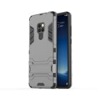 Huawei Mate 20 Védőtok 2in1 Tok Ütésálló - Kitámasztható TPU Hybrid Szürke