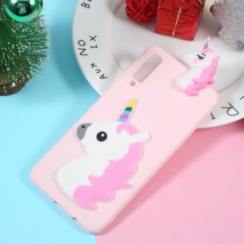   Samsung Galaxy A7 (2018) Mintás Szilikon Tok 3D Cuki - Cute Series A03