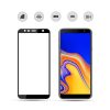 Samsung Galaxy J4+ / J4 Plus Képernyővédő Üveg - Tempered Glass MOCOLO Silk 3D - Fekete