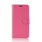 Huawei P Smart 2019 Notesz Tok Business Series Kitámasztható Bankkártyatartóval Pink