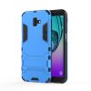 Samsung Galaxy J6+ / J6 Plus 2in1 Tok Ütésálló - Kitámasztható TPU Hybrid Világoskék