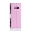 Samsung Galaxy S10e Notesz Tok Business Series Kitámasztható Bankkártyatartóval Rózsaszín