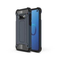   Samsung Galaxy S10e Ütésálló Armor Tok Guard Series 2in1 Sötétkék