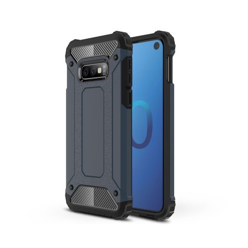 Samsung Galaxy S10e Ütésálló Armor Tok Guard Series 2in1 Sötétkék