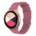 Samsung Galaxy Watch Active Óraszíj - Pótszíj Textil Canvas Rózsaszín