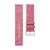 Samsung Galaxy Watch Active Óraszíj - Pótszíj Textil Canvas Rózsaszín
