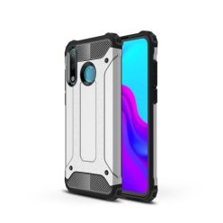   Huawei P30 Lite Ütésálló Armor Tok Guard Series 2in1 Ezüst