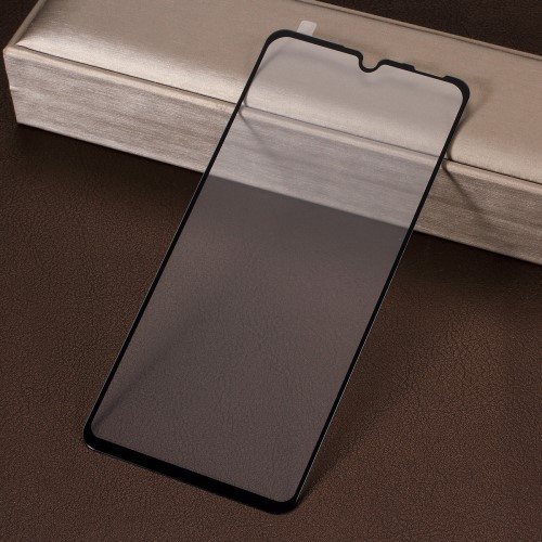 Huawei P30 Tempered Glass - Kijelzővédő Üveg Fekete -Full Size-