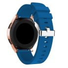 Samsung Galaxy Watch 42mm Szíj Sport Style Series Szilikon Pótszíj Sötétkék