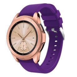   Samsung Galaxy Watch 42mm Szíj Sport Style Series Szilikon Pótszíj Lila