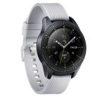 Samsung Galaxy Watch 42mm Óraszíj - Pótszíj Szilikon Stripe Texture Style RMPACK Szürke