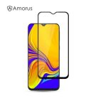 Samsung Galaxy A50 / A30 / A20 / M30 Képernyővédő Üveg - Tempered Glass AMORUS -3D FULL SIZE- Fekete