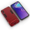 Samsung Galaxy M10 2in1 Tok Ütésálló - Kitámasztható TPU Hybrid Piros